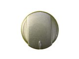 1 manopola metallizzata ariston perno diametro 6 mm mozzo raso