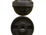 1 manopola nera sovrana gasfire perno diametro 6 mm mozzo raso