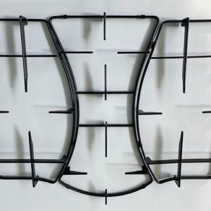 COMPATIBILI CON ARISTON Kit 3 Griglie per cucina piano cottura 4 fuochi a gas(complete di 12 gommini 4 x) - PH640 - PH631 - C00052922 - C00052923 - C00052988 - P0277/KIT