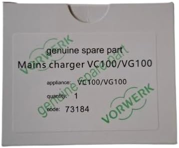 Caricabatterie Originale Compatibile Con Vorwerk Folletto VC100 VG100 – Alimentatore di Rete Originale Cod. 73184 – Ricarica Sicura e Veloce – Ricambio Originale Garantito MADE IN GERMANY - immagine 2